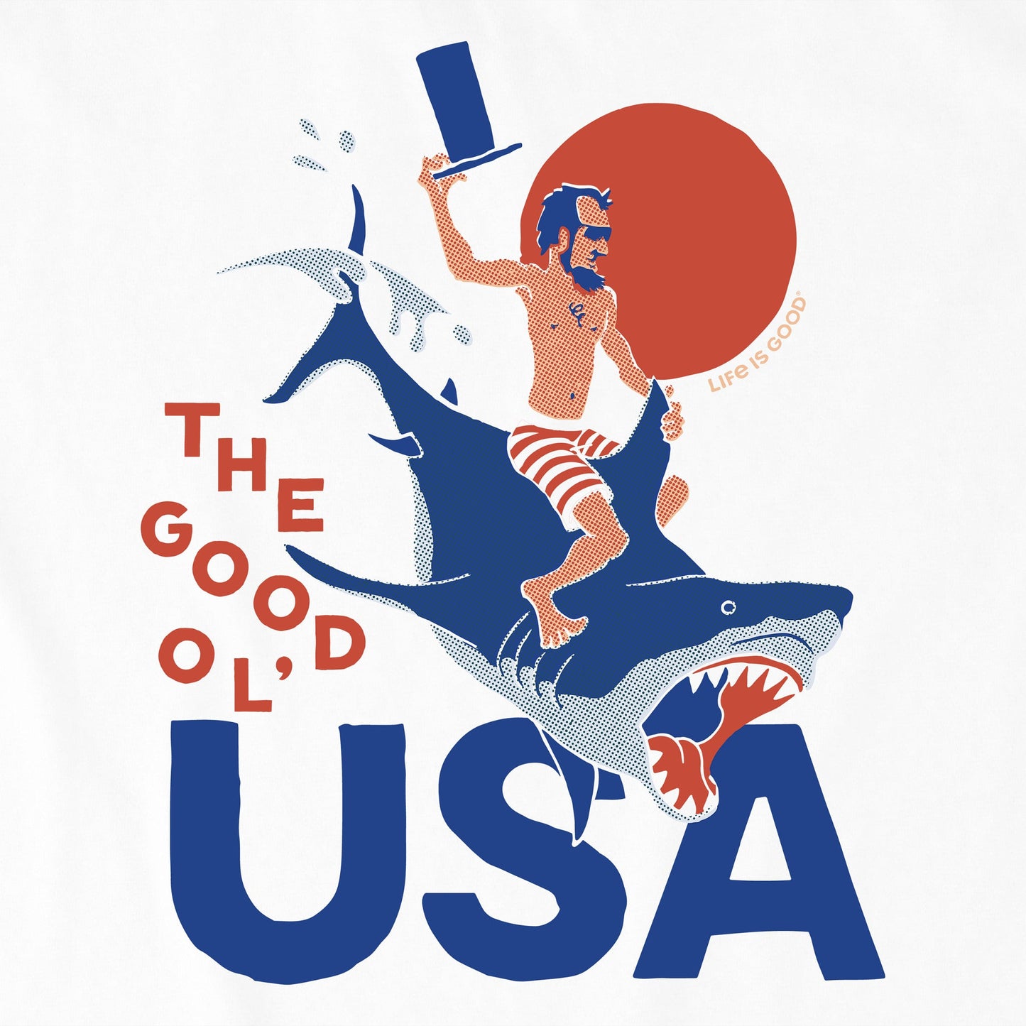 Kids The Good Ol' USA Short Sleeve Crusher Tee