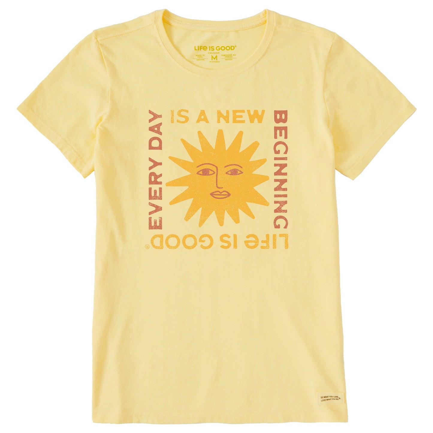 Women's New Beginning Sun Short Sleeve Crusher Tee