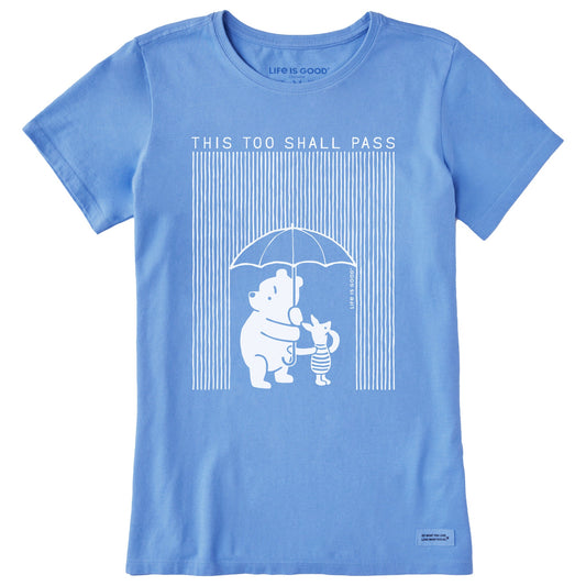 Women's This Too Shall Pass Winnie Short Sleeve Crusher Tee