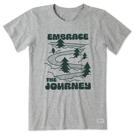 Women's Embrace the Journey Road Short Sleeve Crusher Tee