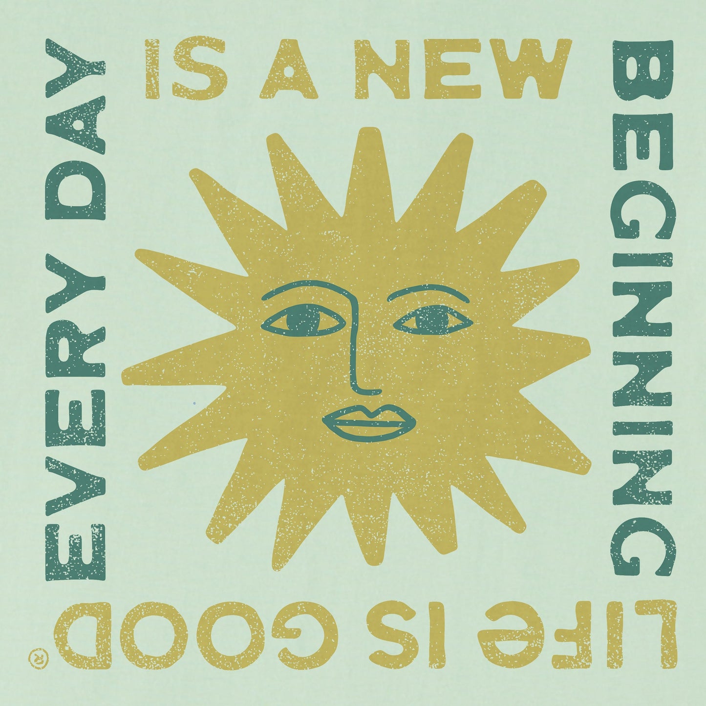 Women's New Beginning Sun Short Sleeve Crusher Boxy Tee