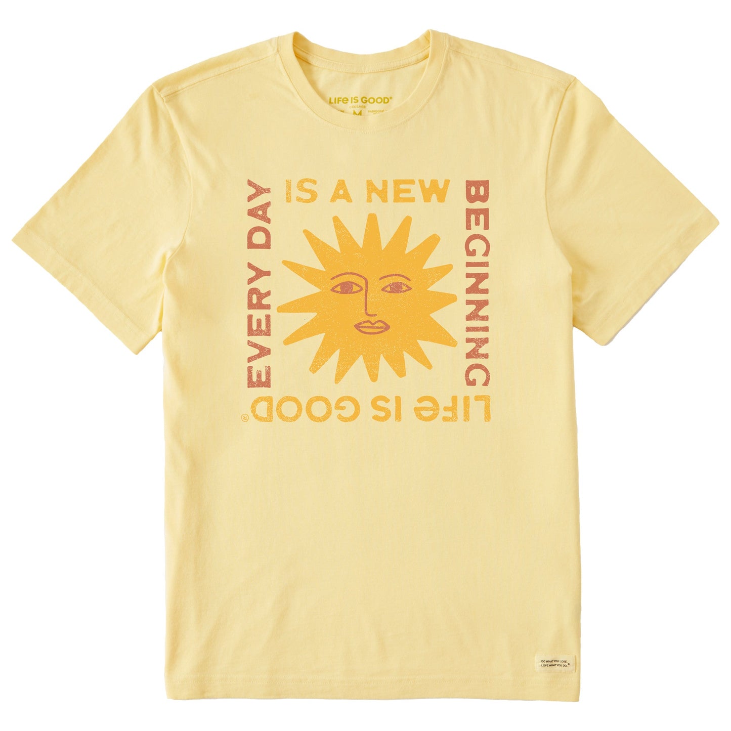 Men's New Beginning Sun Short Sleeve Crusher Tee