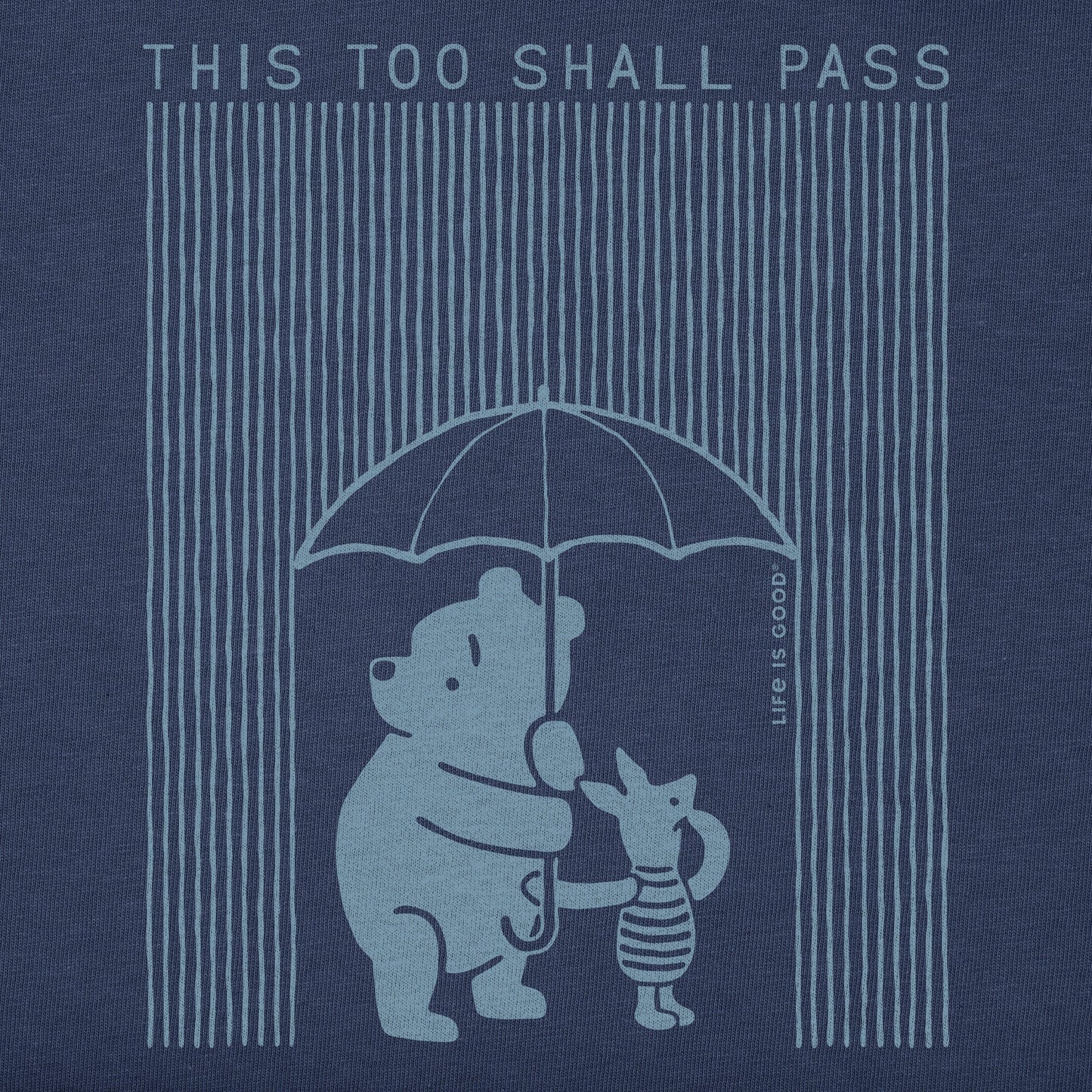 Men's This Too Shall Pass Winnie Short Sleeve Crusher Tee