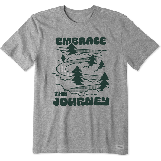 Men's Embrace the Journey Road Short Sleeve Crusher Tee