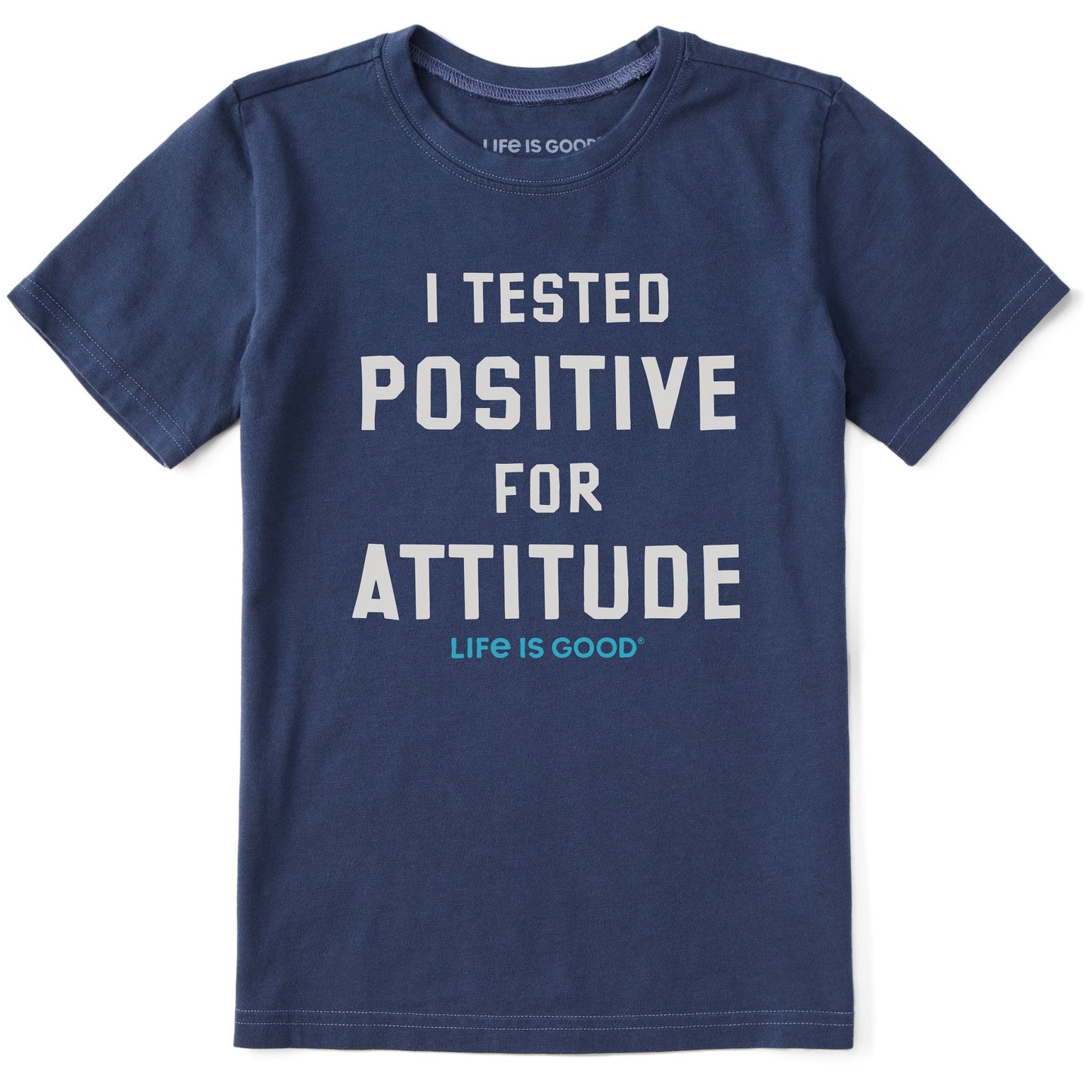 Kids Tested Positive for Attitude Short Sleeve Crusher Tee