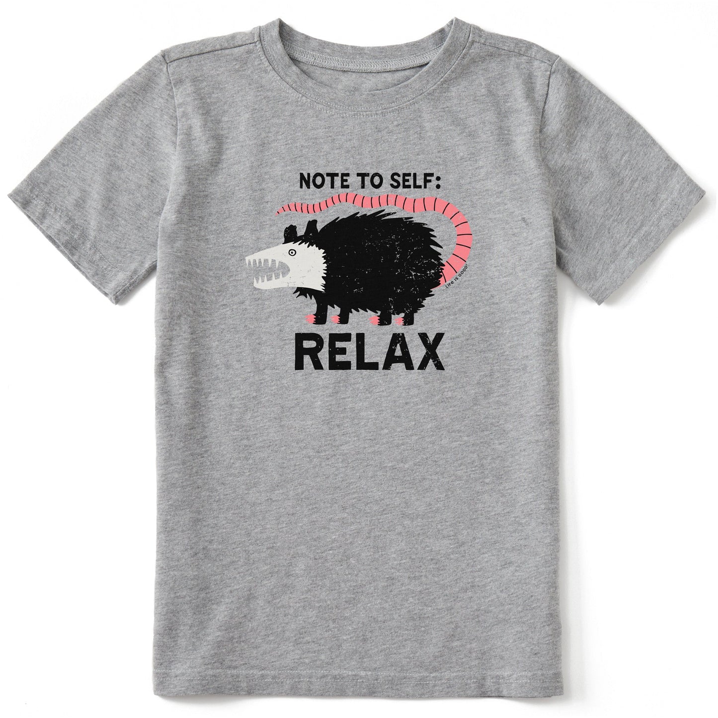 Kids Note to Self: Relax Short Sleeve Crusher Tee