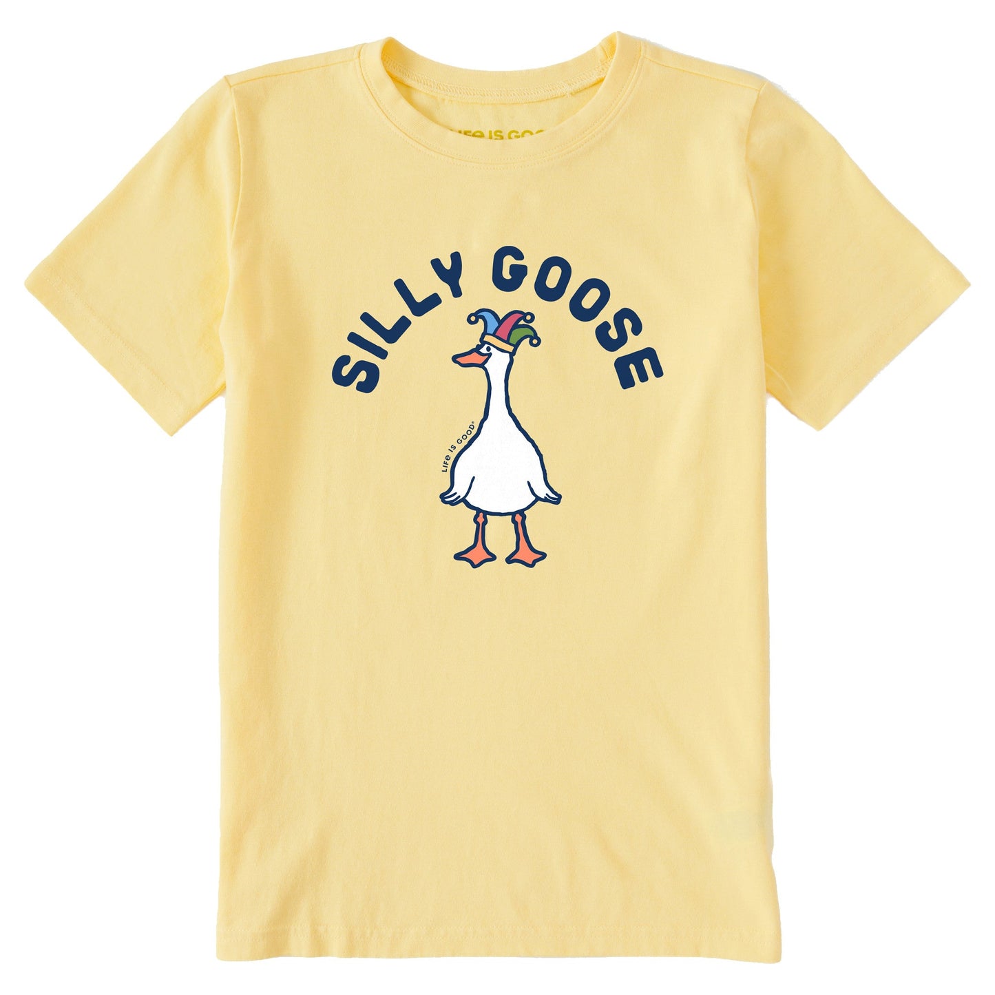 Kids Silly Goose Hat Short Sleeve Crusher Tee