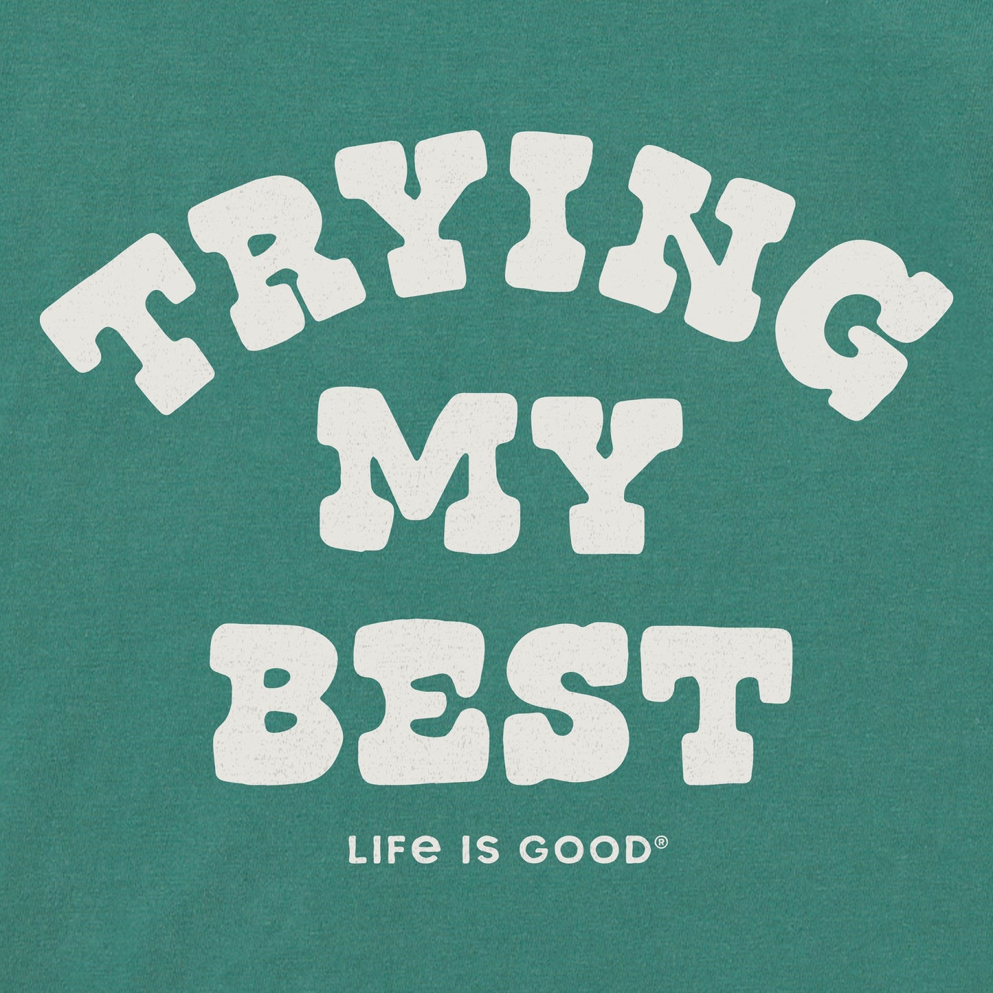 Men's Trying My Best Short Sleeve Crusher Tee