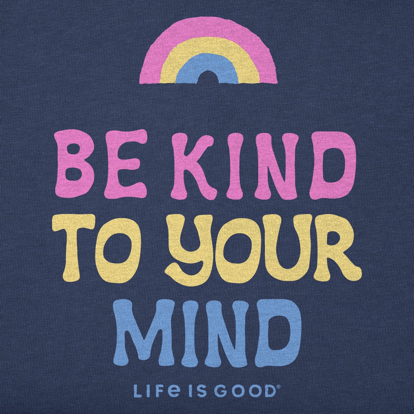 Women's Be Kind to Your Mind Short Sleeve Crusher Boxy Tee