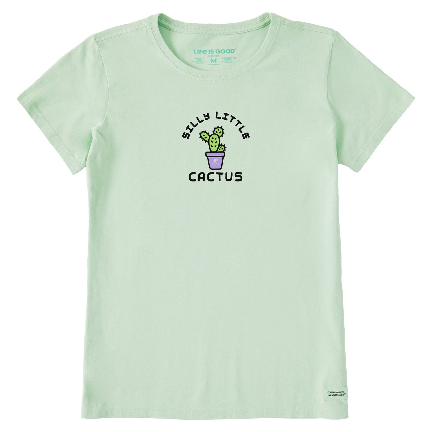 Women's Silly Little Cactus Short Sleeve Crusher Tee