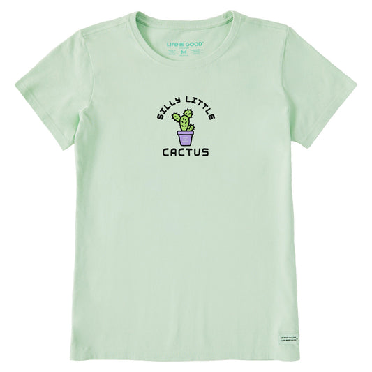 Women's Silly Little Cactus Short Sleeve Crusher Tee