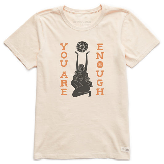 Women's You Are Enough Short Sleeve Crusher Tee