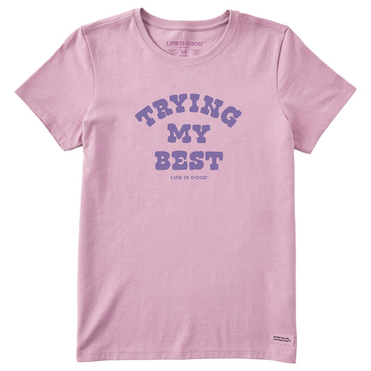 Women's Trying My Best Short Sleeve Tee