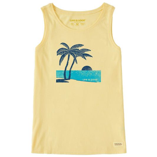 Women's Sunset Two Palms Crusher Tank