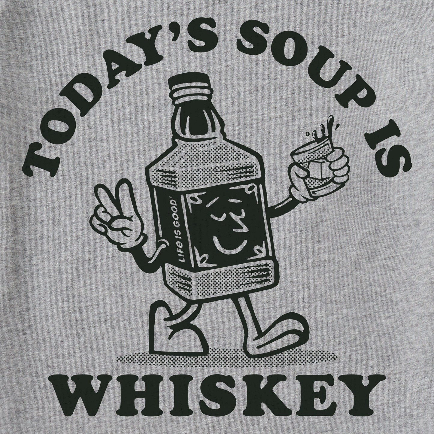 Women's Today's Soup is Whiskey Short Sleeve Tee