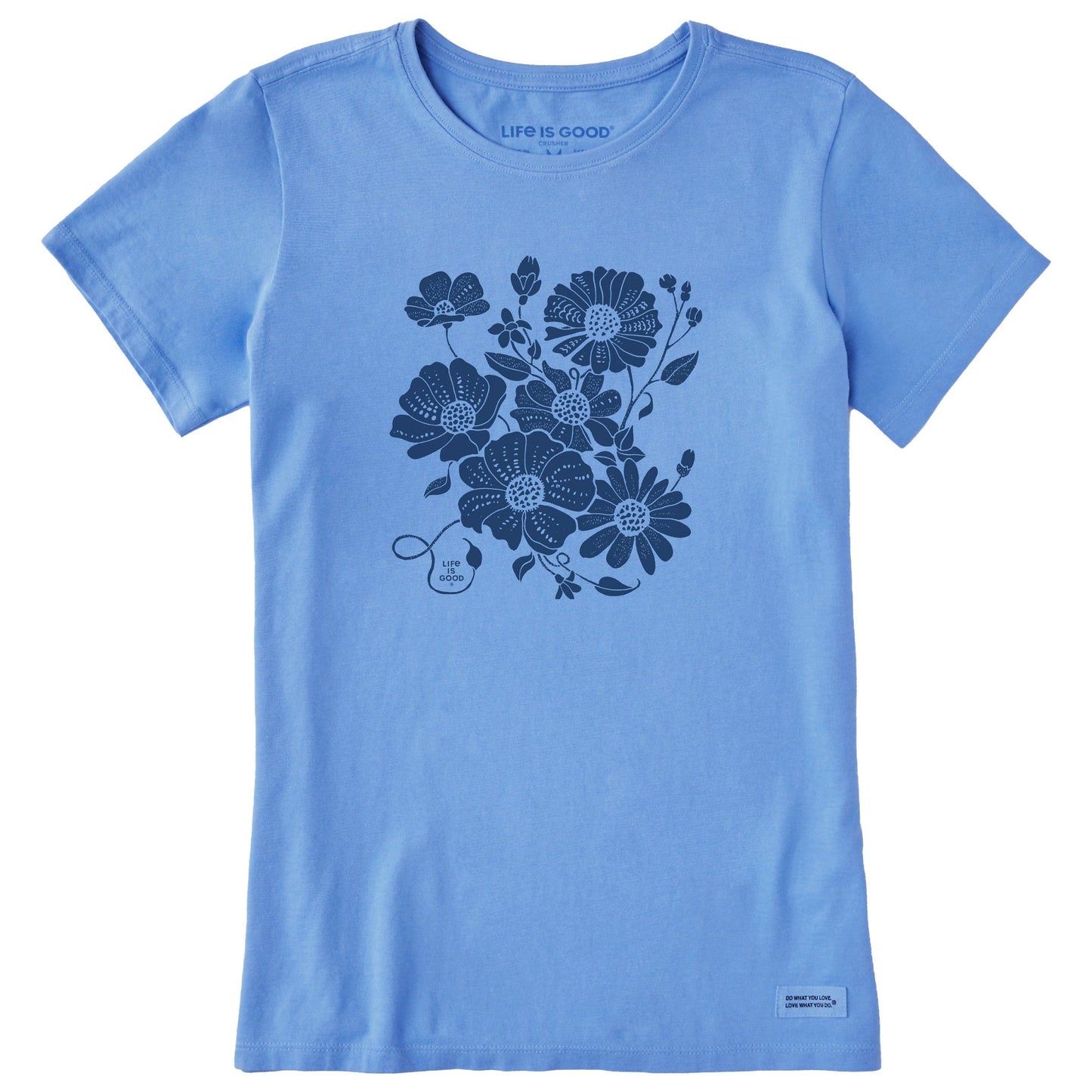 Women's Sweet Blossoms Short Sleeve Crusher Tee