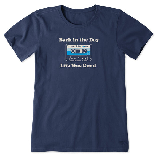 Women's Back in the Day Cassette Short Sleeve Tee