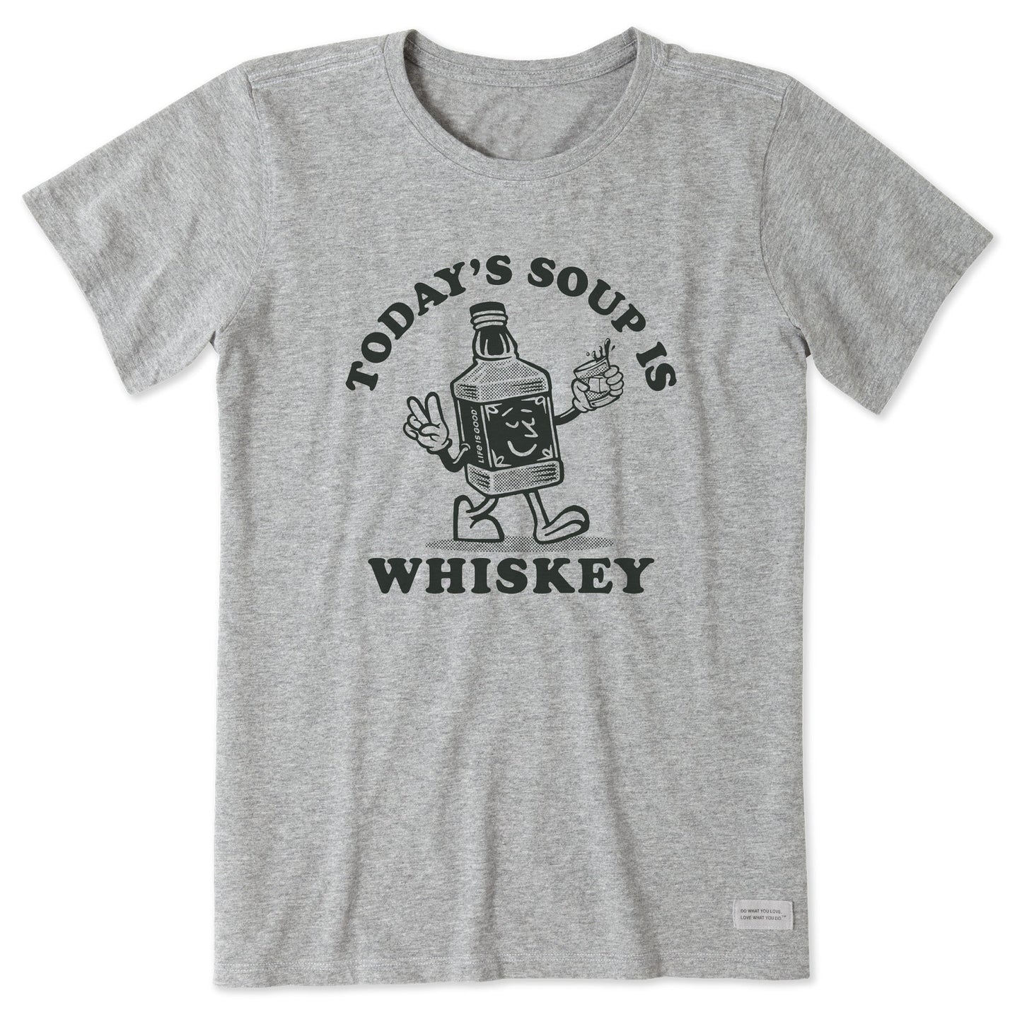Women's Today's Soup is Whiskey Short Sleeve Tee