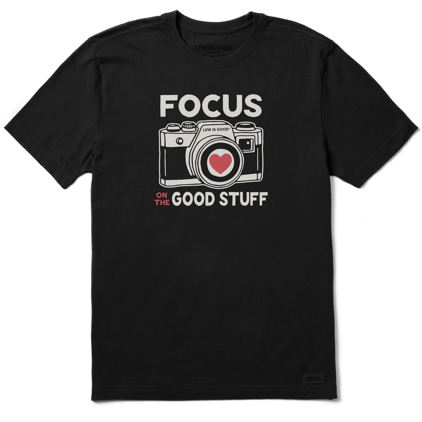 Men's Focus on the Good Stuff Camera Short Sleeve Tee