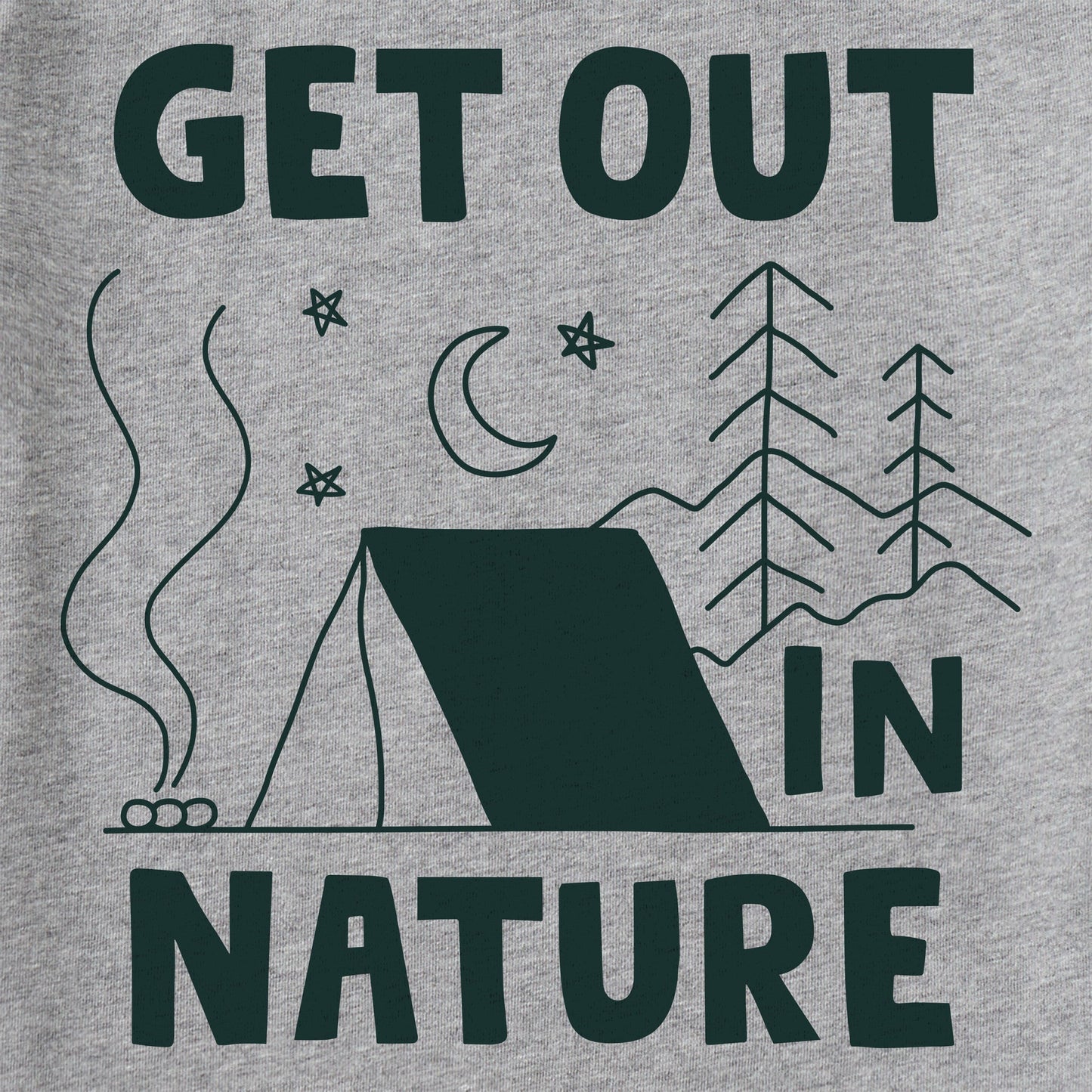 Men's Get Out in Nature Tent Short Sleeve Tee