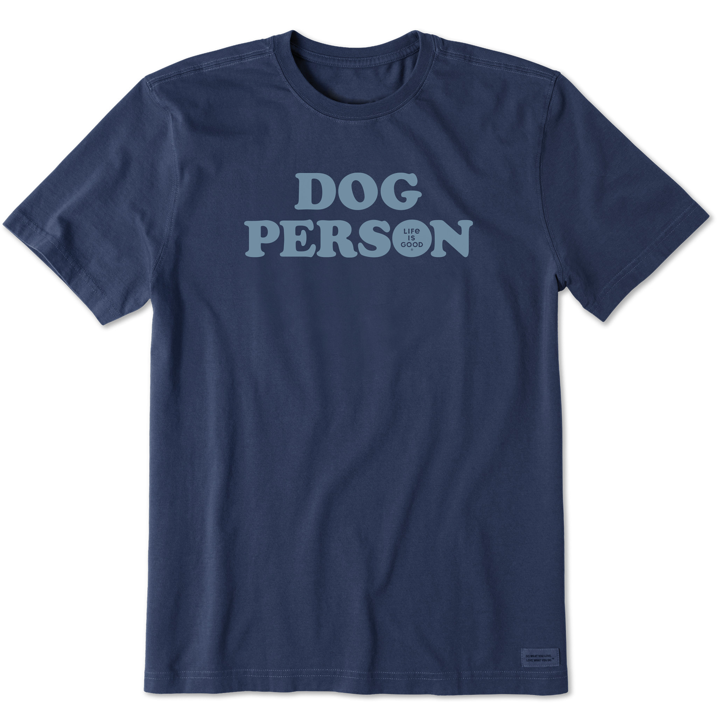 Men's Dog Person Text Short Sleeve Tee