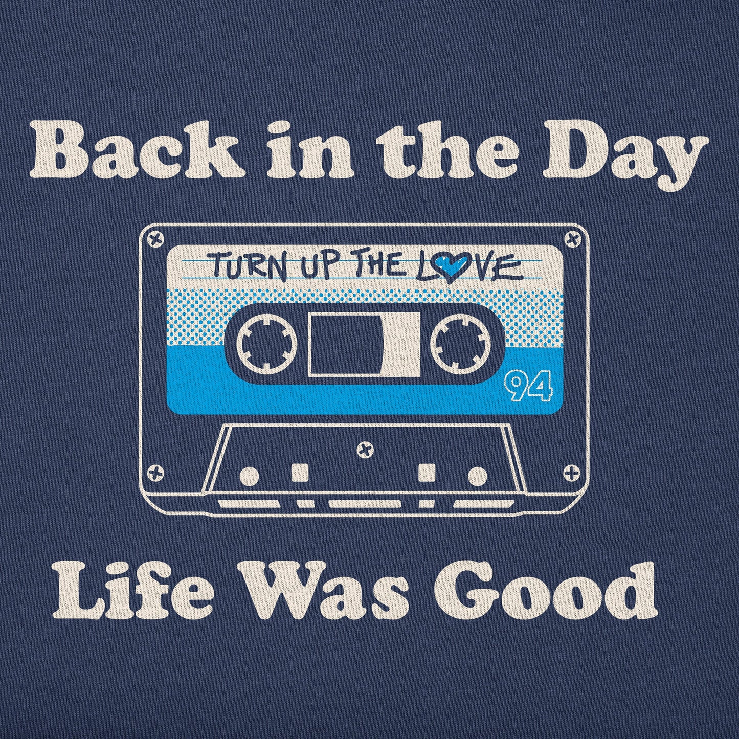Men's Back in the Day Cassette Short Sleeve Tee