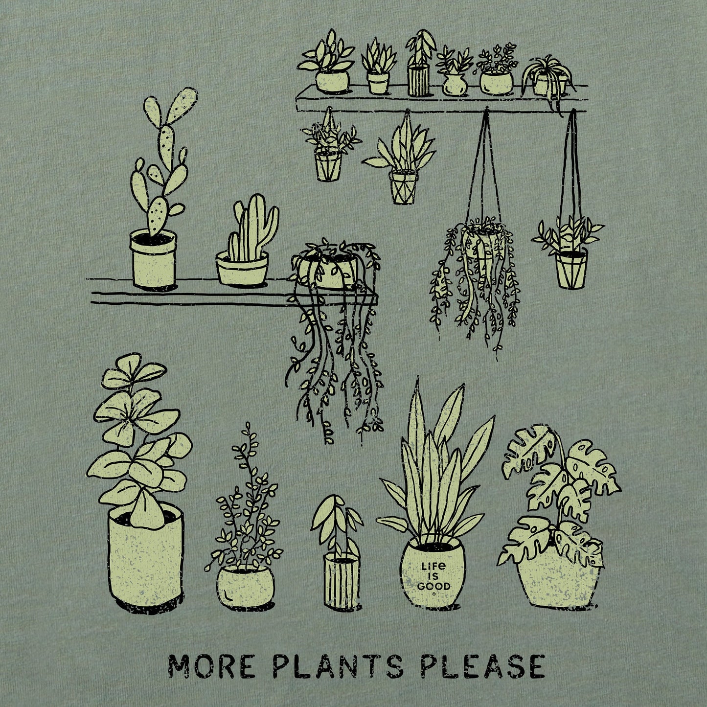 Men's More Plants Please Short Sleeve Tee