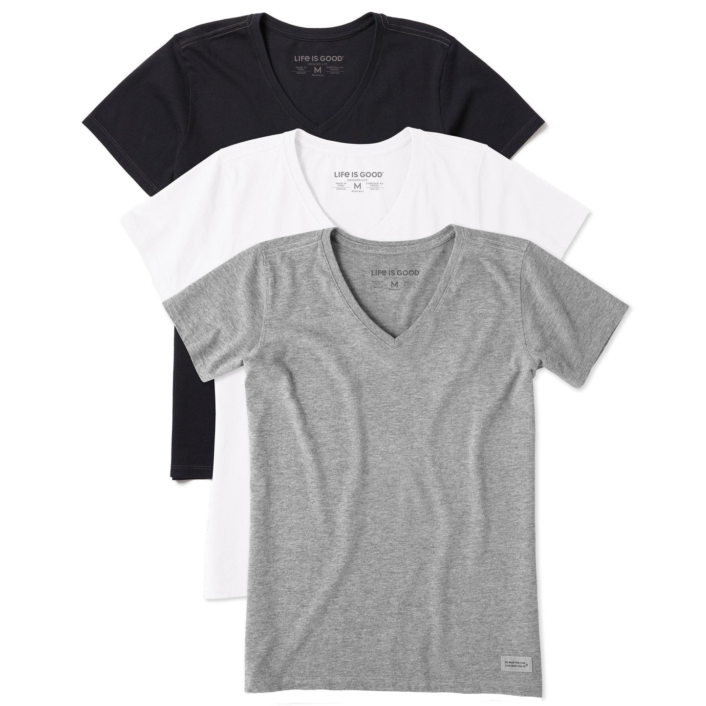 Women's Solid 3-Pack Crusher LITE Vee Multi