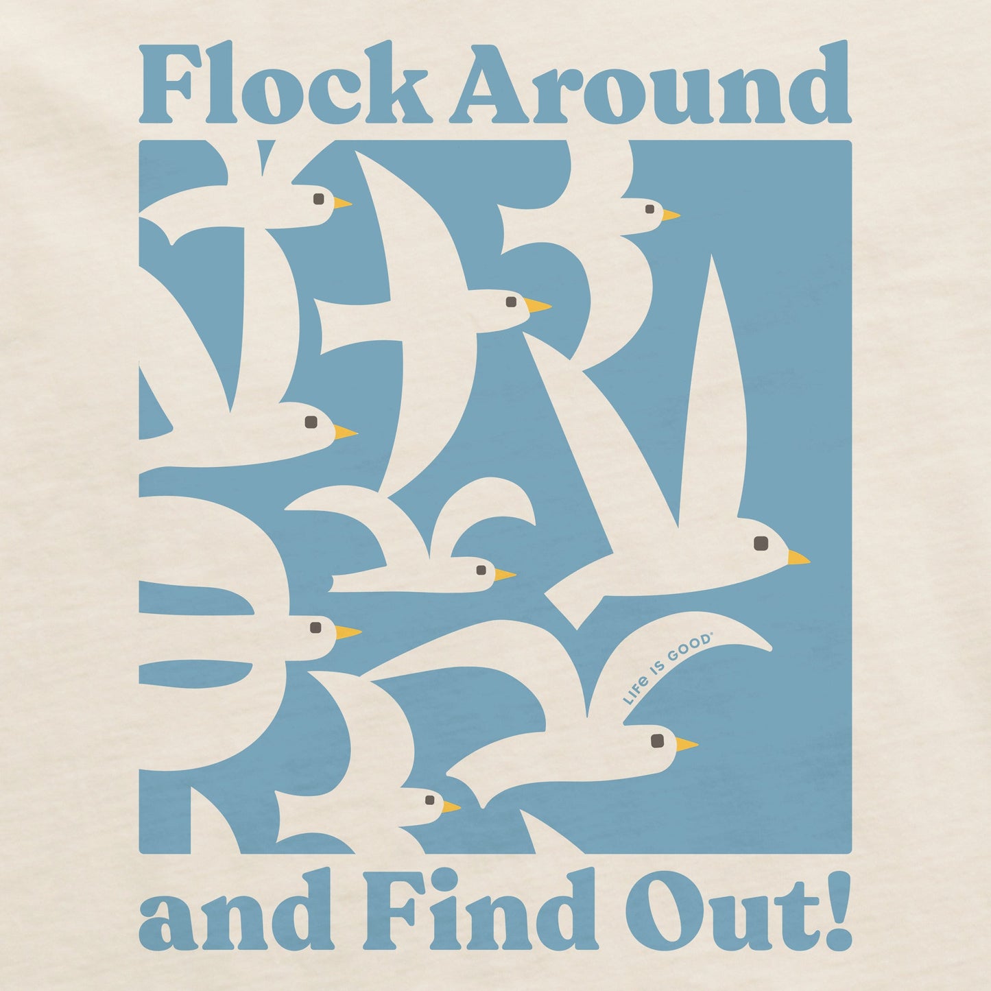 Men's Flock Around and Find Out Short Sleeve Tee