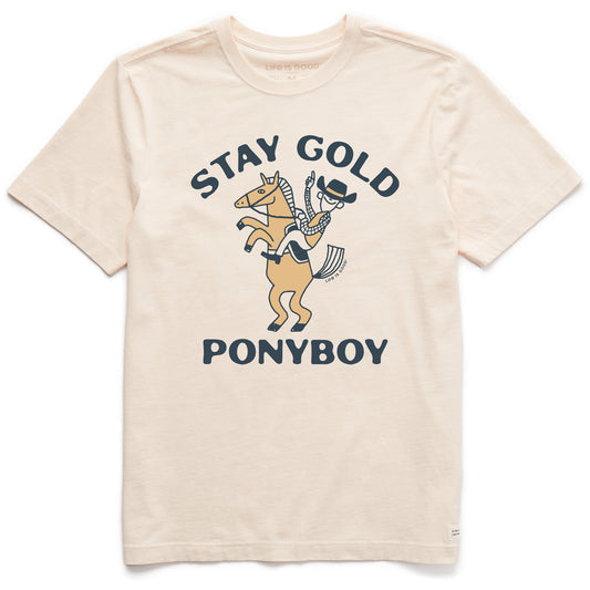 Men's Stay Gold Ponyboy Short Sleeve Crusher Tee