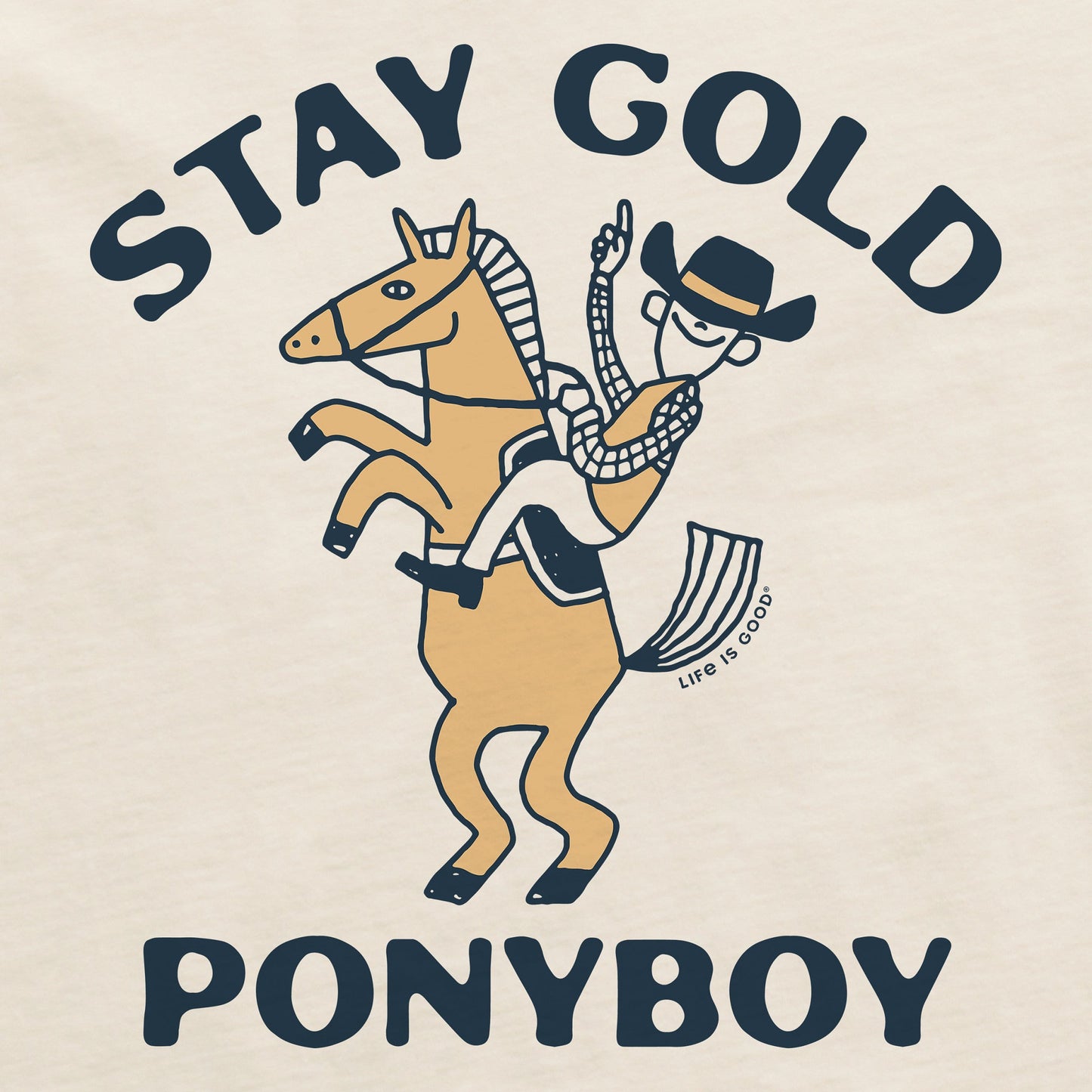 Men's Stay Gold Ponyboy Short Sleeve Crusher Tee