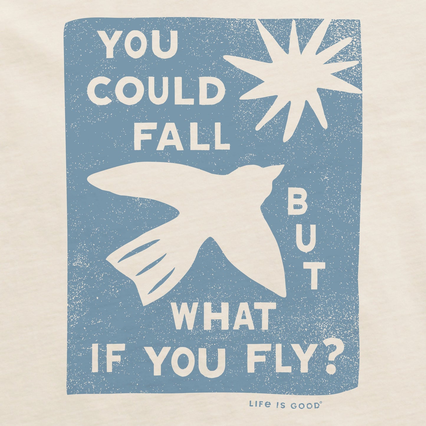 Men's But What if You Fly? Short Sleeve Crusher Tee