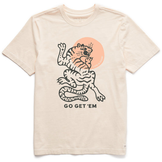 Men's Go Get Em Tiger Short Sleeve Crusher Tee