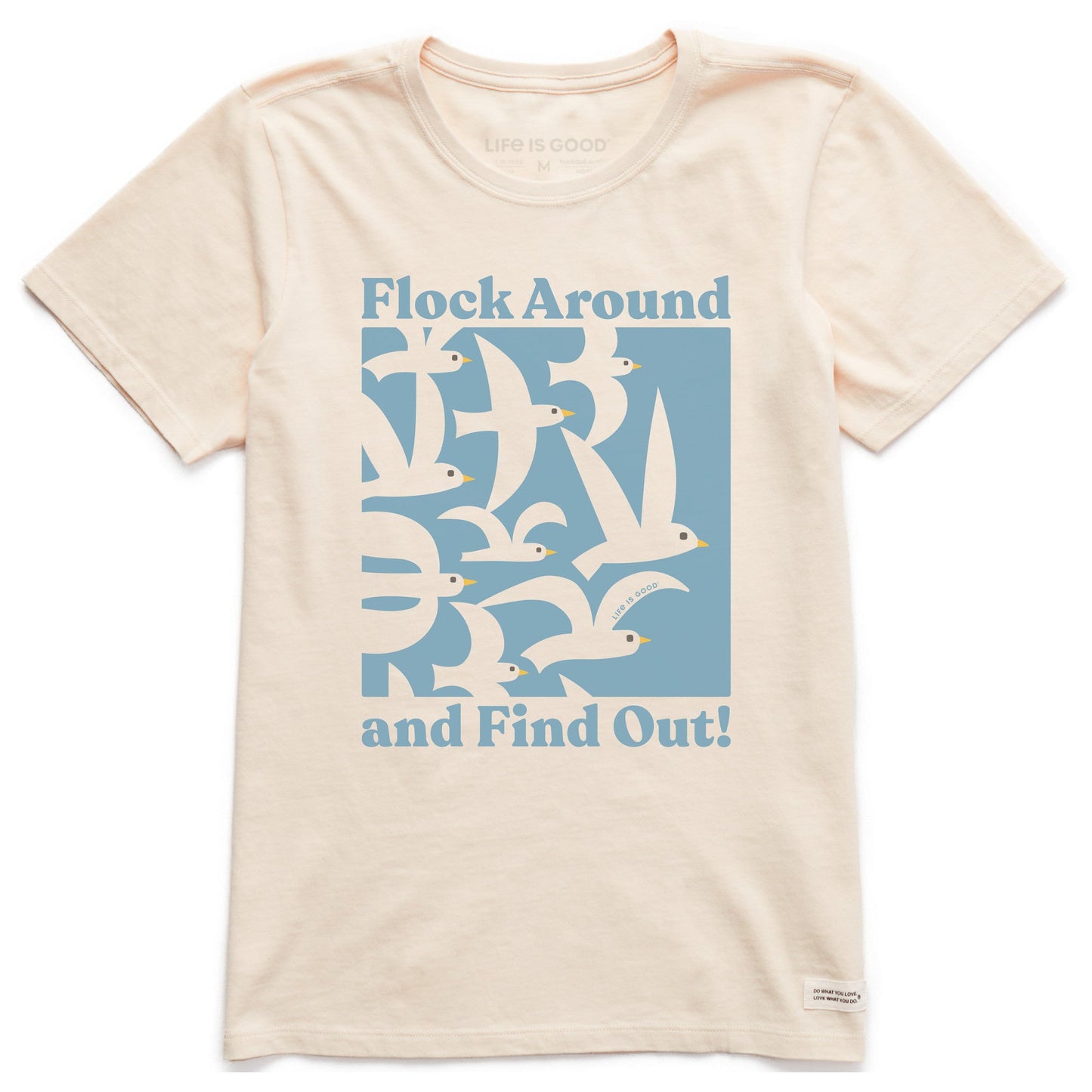 Women's Flock Around and Find Out Short Sleeve Crusher Tee