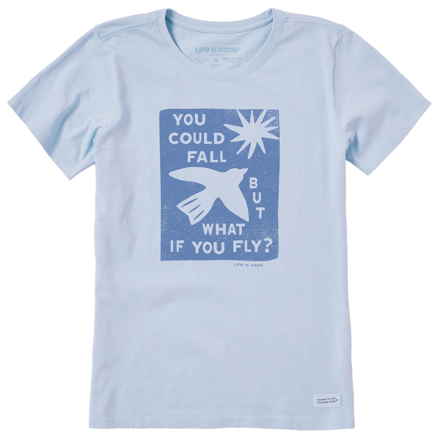 Women's But What if You Fly? Short Sleeve Crusher Tee