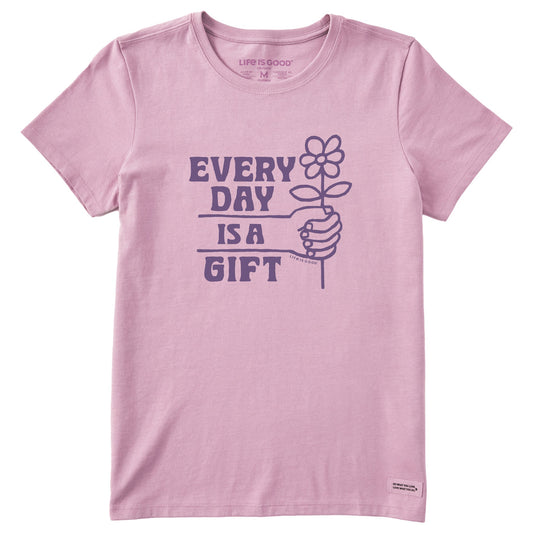 Women's Every Day is a Gift Daisy Short Sleeve Tee