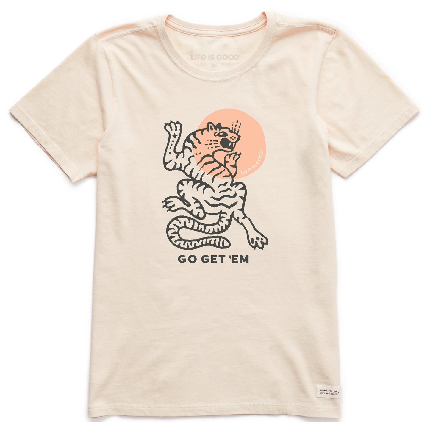 Women's Go Get Em Tiger Short Sleeve Crusher Tee