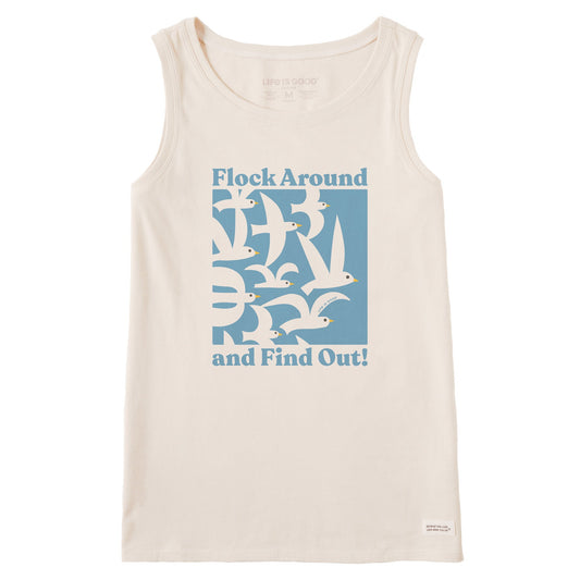 Women's Flock Around and Find Out Crusher Tank