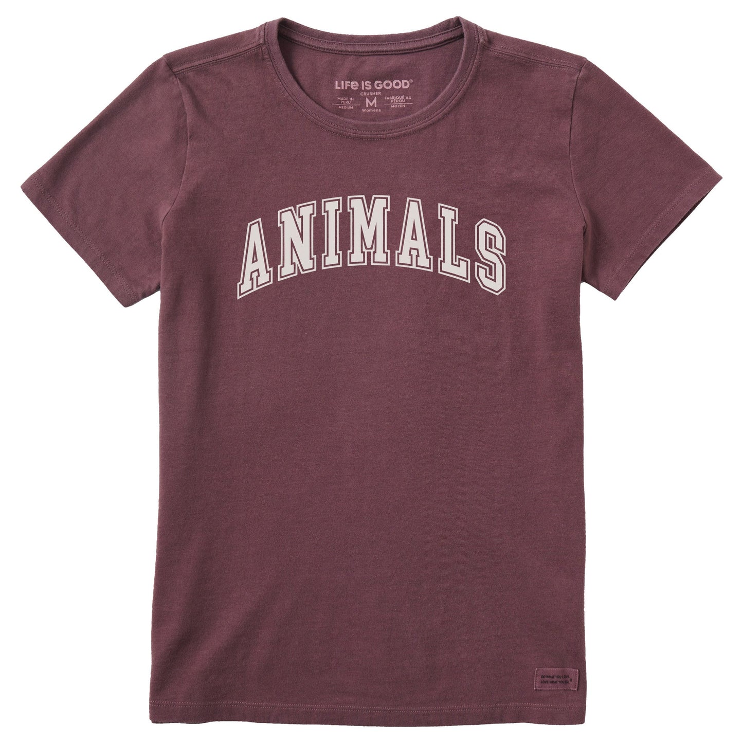Women's Animals Athletic Arch Short Sleeve Crusher Tee