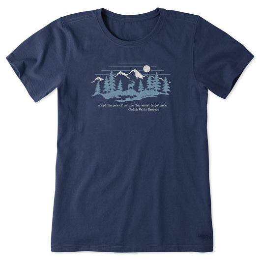 Women's Adopt the Pace of Nature Short Sleeve Tee