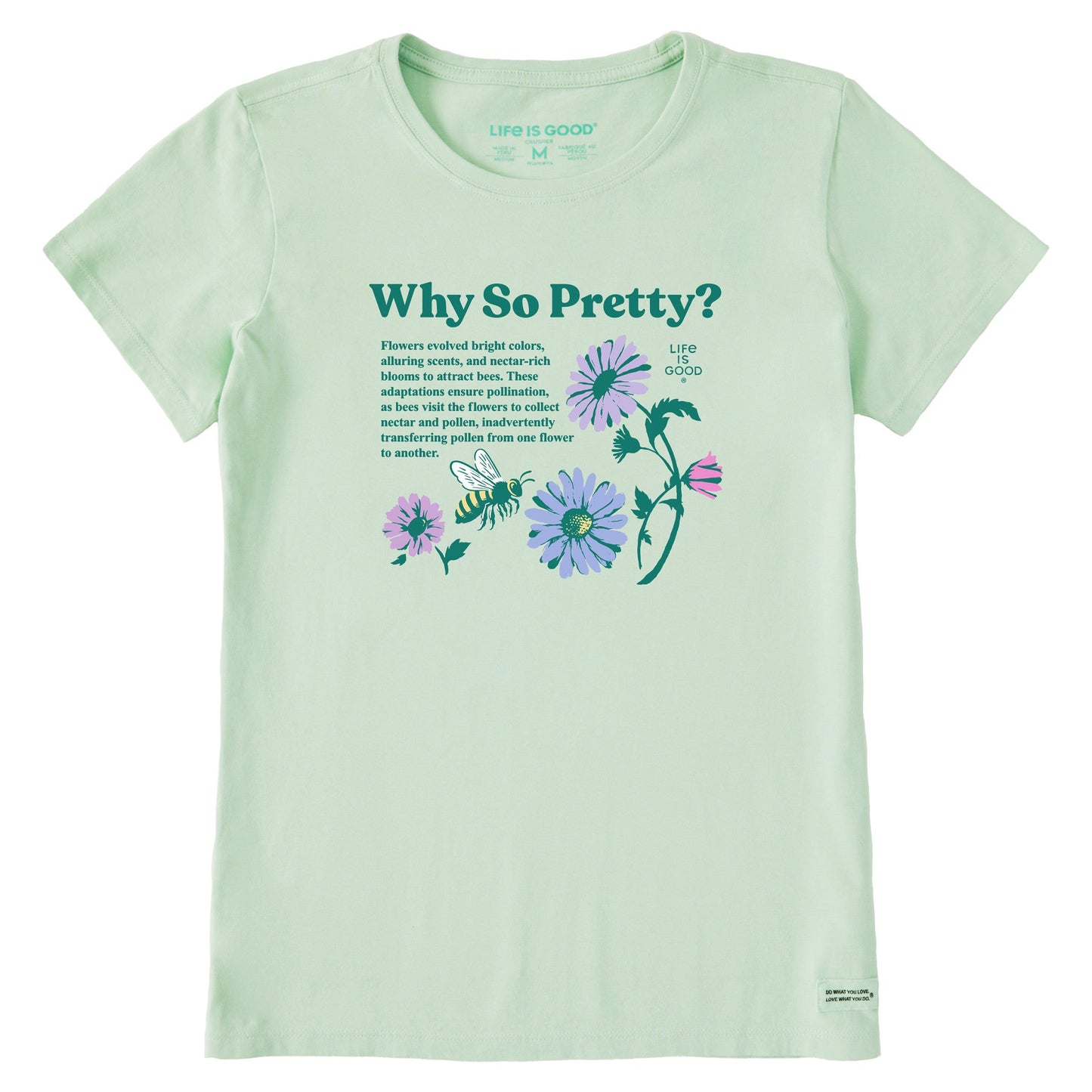Women's Why So Pretty? Short Sleeve Crusher Tee