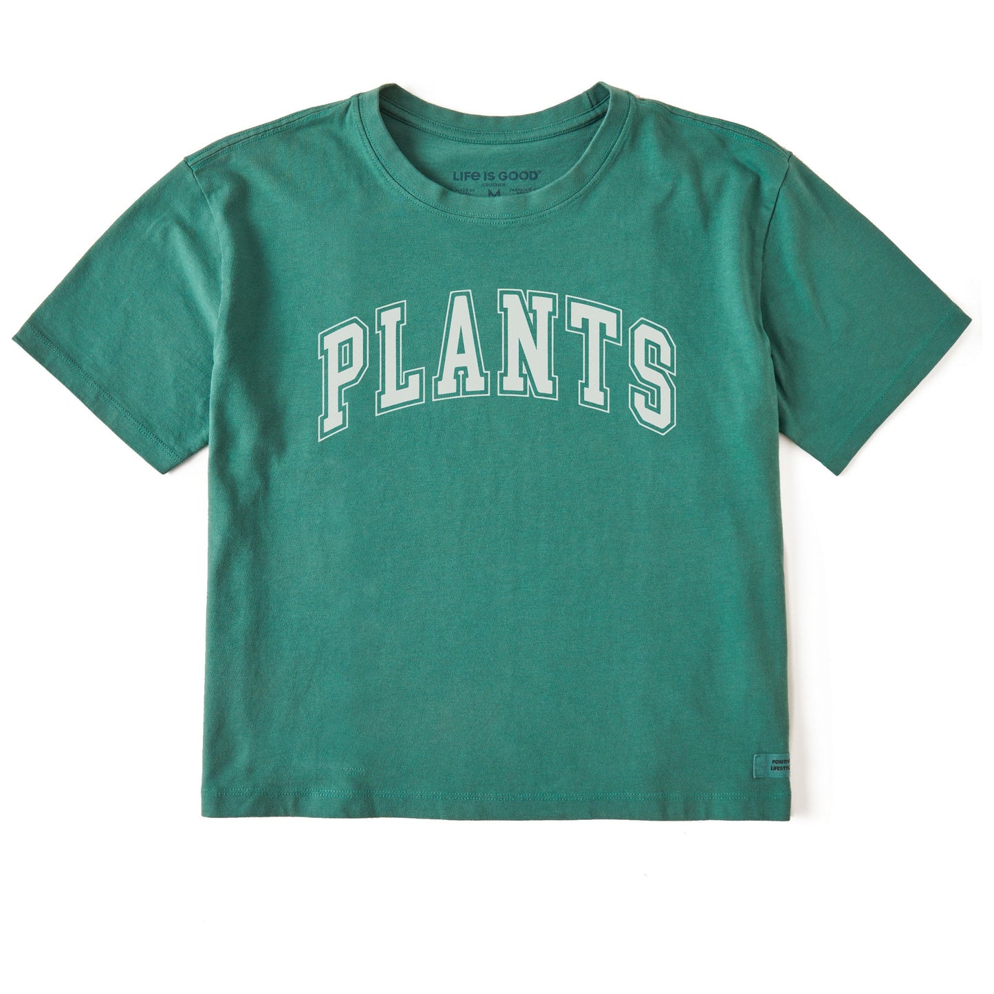 Women's Plants Athletic Arch Short Sleeve Crusher Boxy Tee