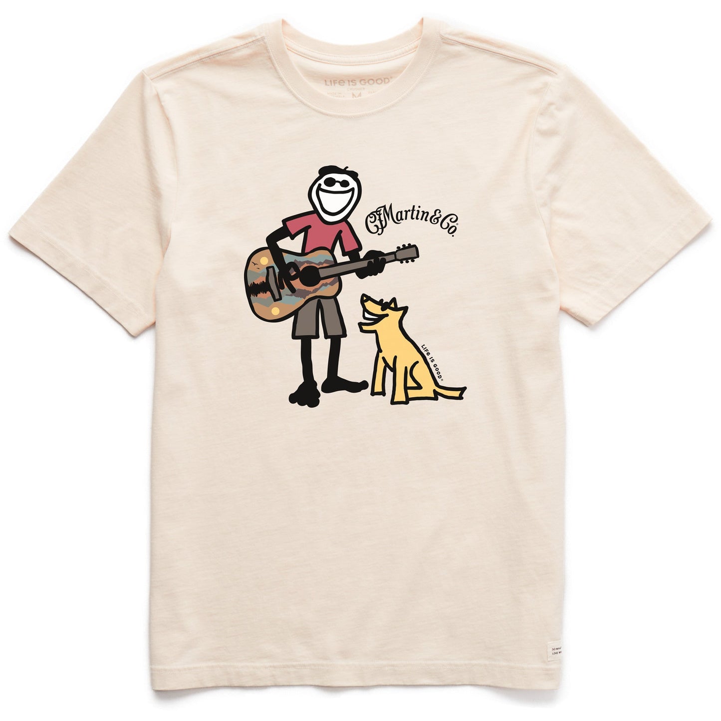 Men's Martin Jake & Rocket Guitar Short Sleeve Crusher Tee