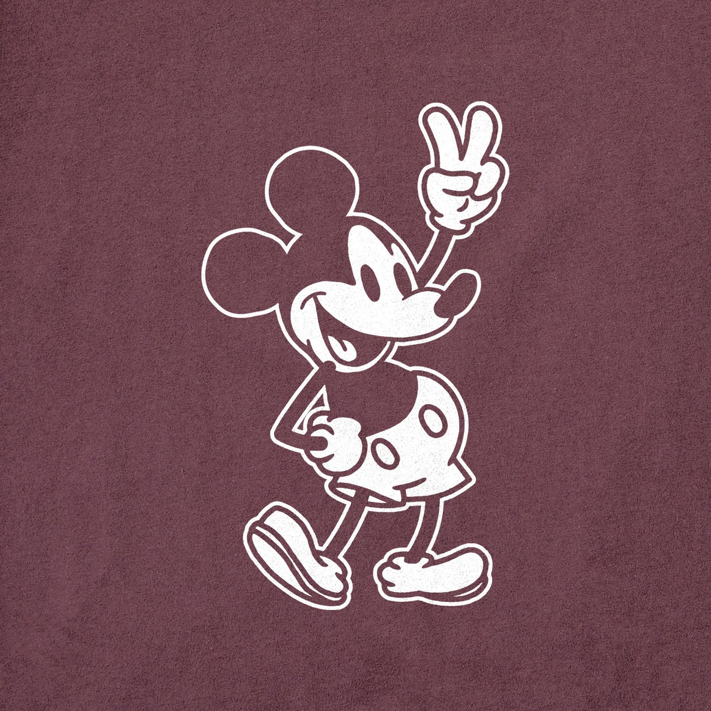 Men's Steamboat Willie Peace Mini Short Sleeve Tee
