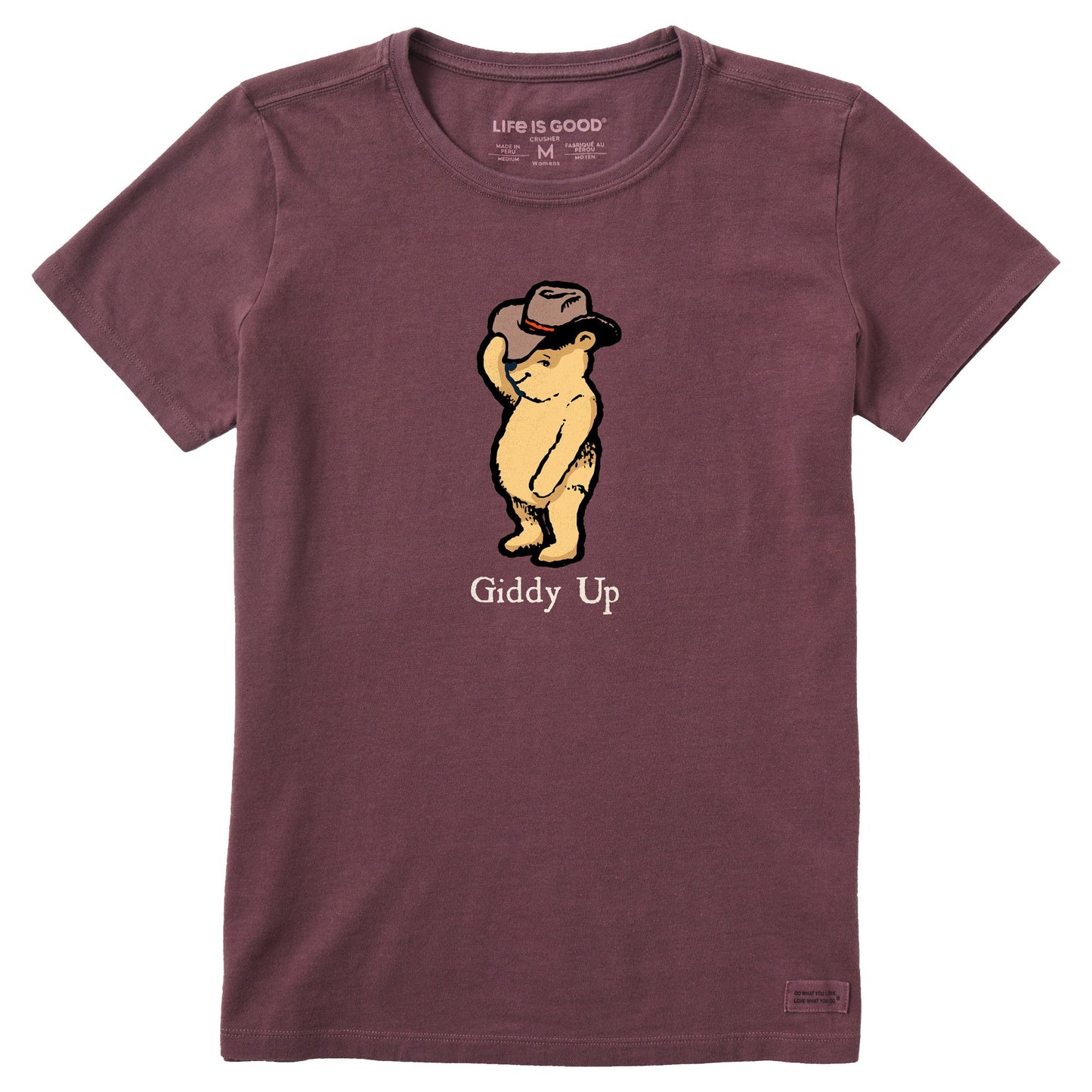 Women's Giddy Up Winnie Short Sleeve Crusher Tee