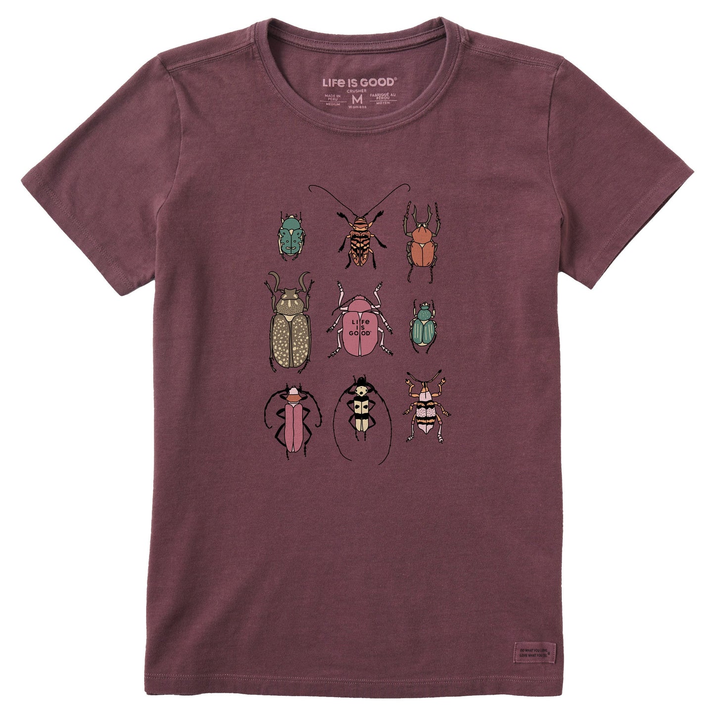 Women's Cool Bug Grid Short Sleeve Crusher Tee