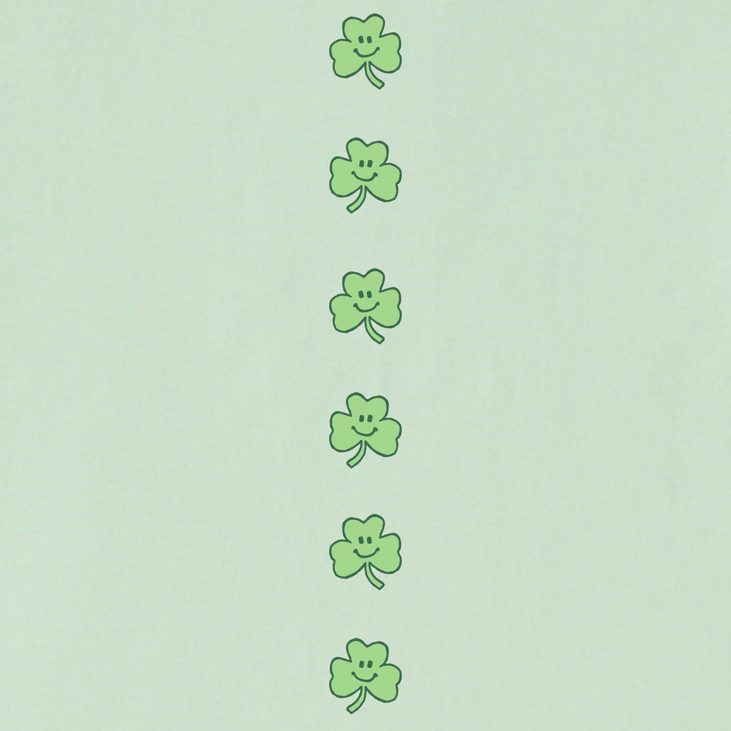 Women's Smile Clovers Long Sleeve Crusher Tee