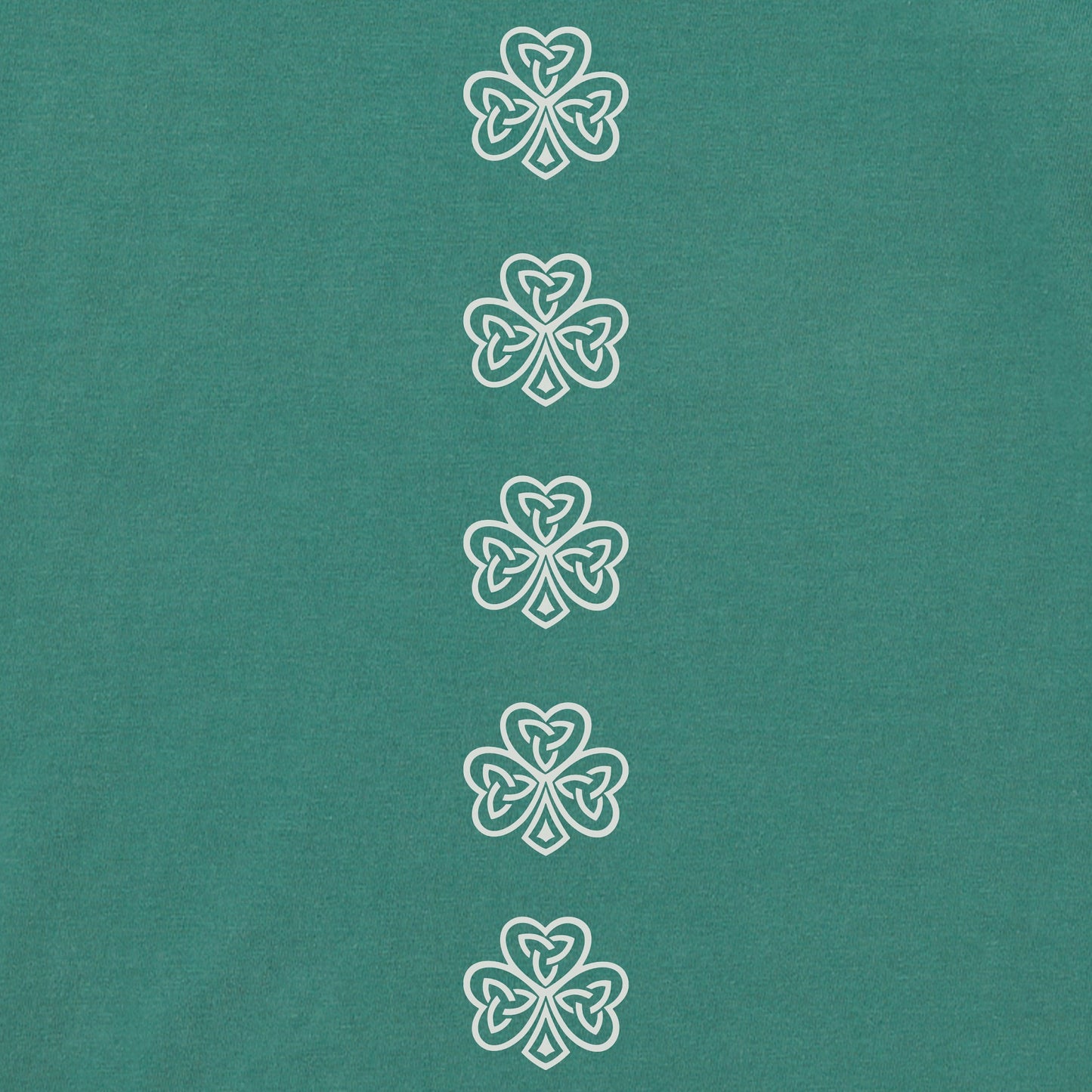 Women's Celtic Clovers Long Sleeve Crusher Tee