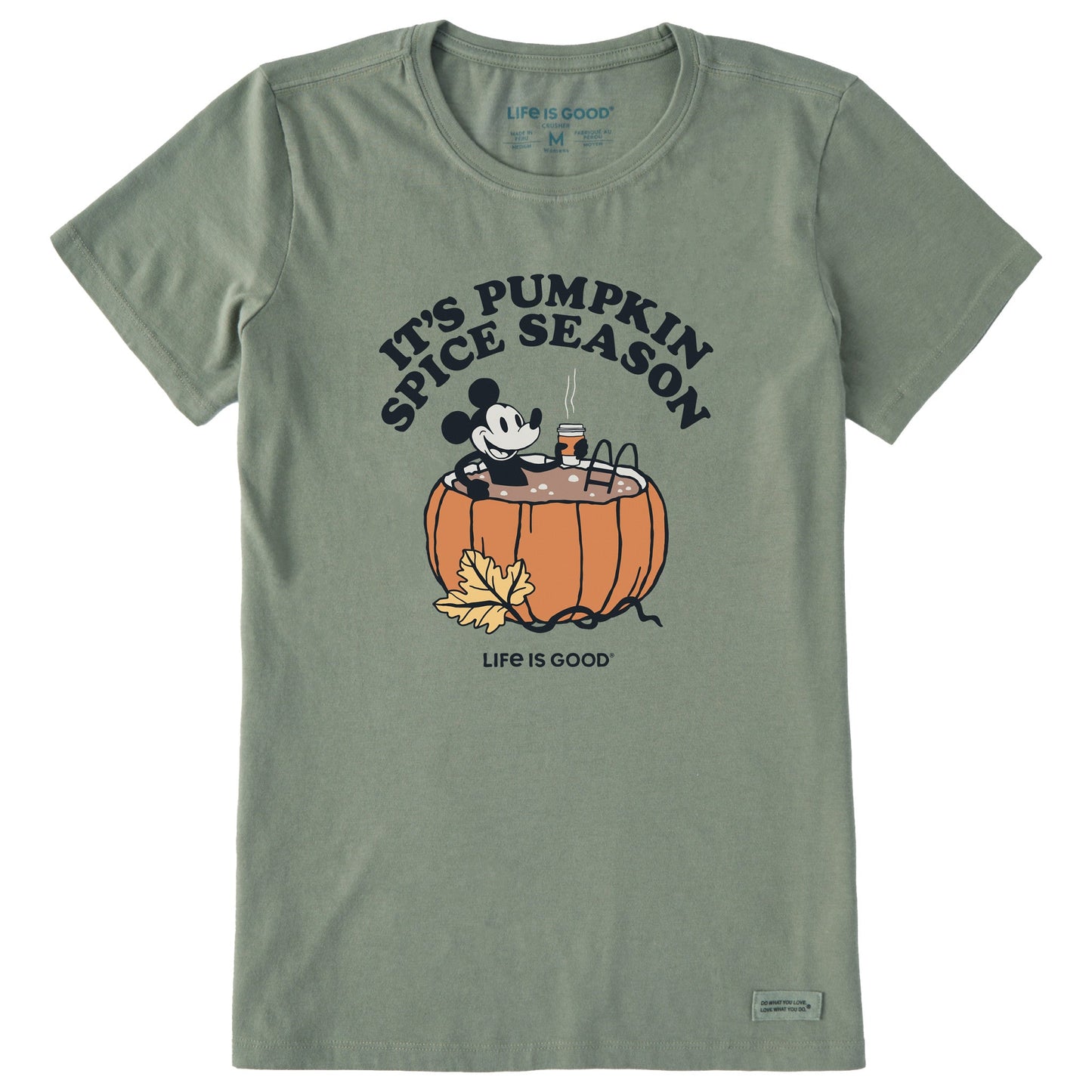 Women's Pumpkin Spice Season Willie Short Sleeve Crusher Tee