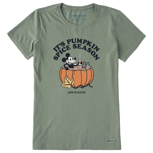 Women's Pumpkin Spice Season Willie Short Sleeve Crusher Tee